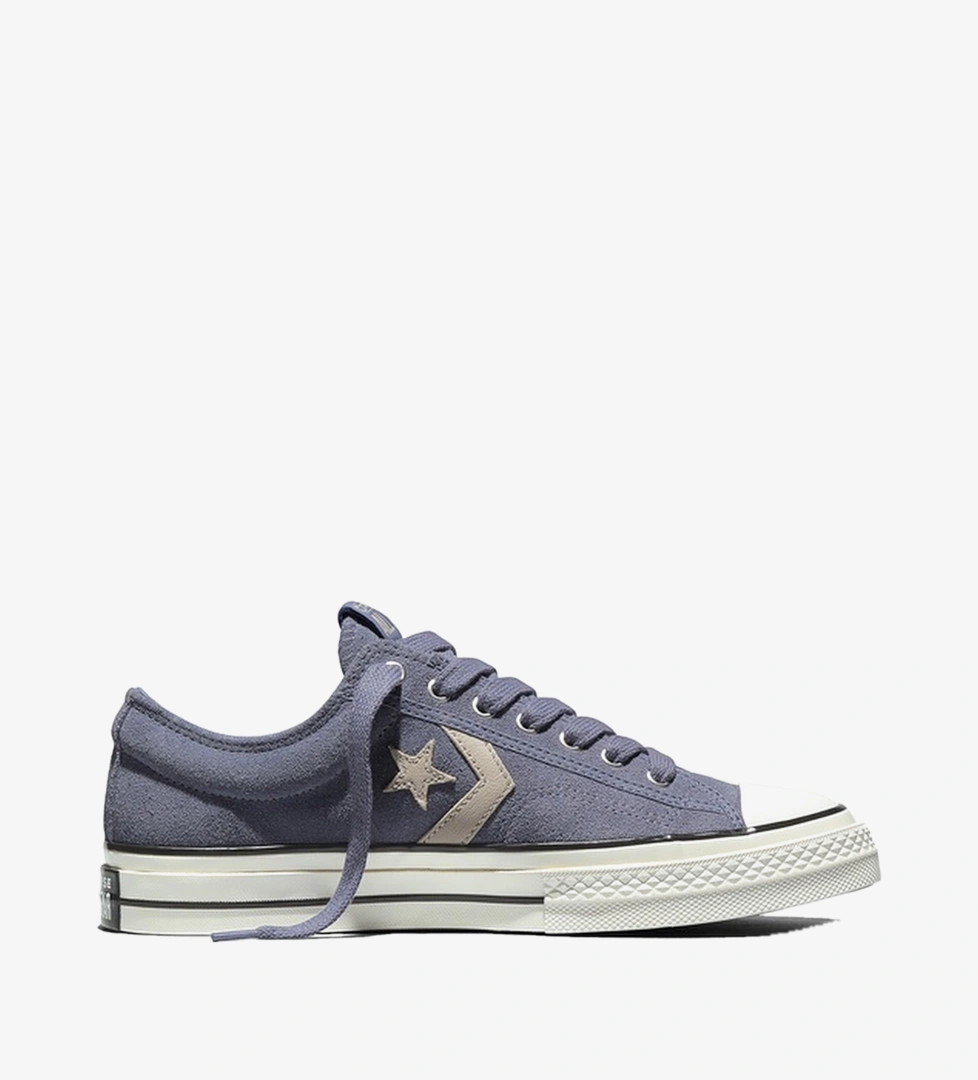 Converse Star Player 76 Unisex Mavi Süet Sneaker