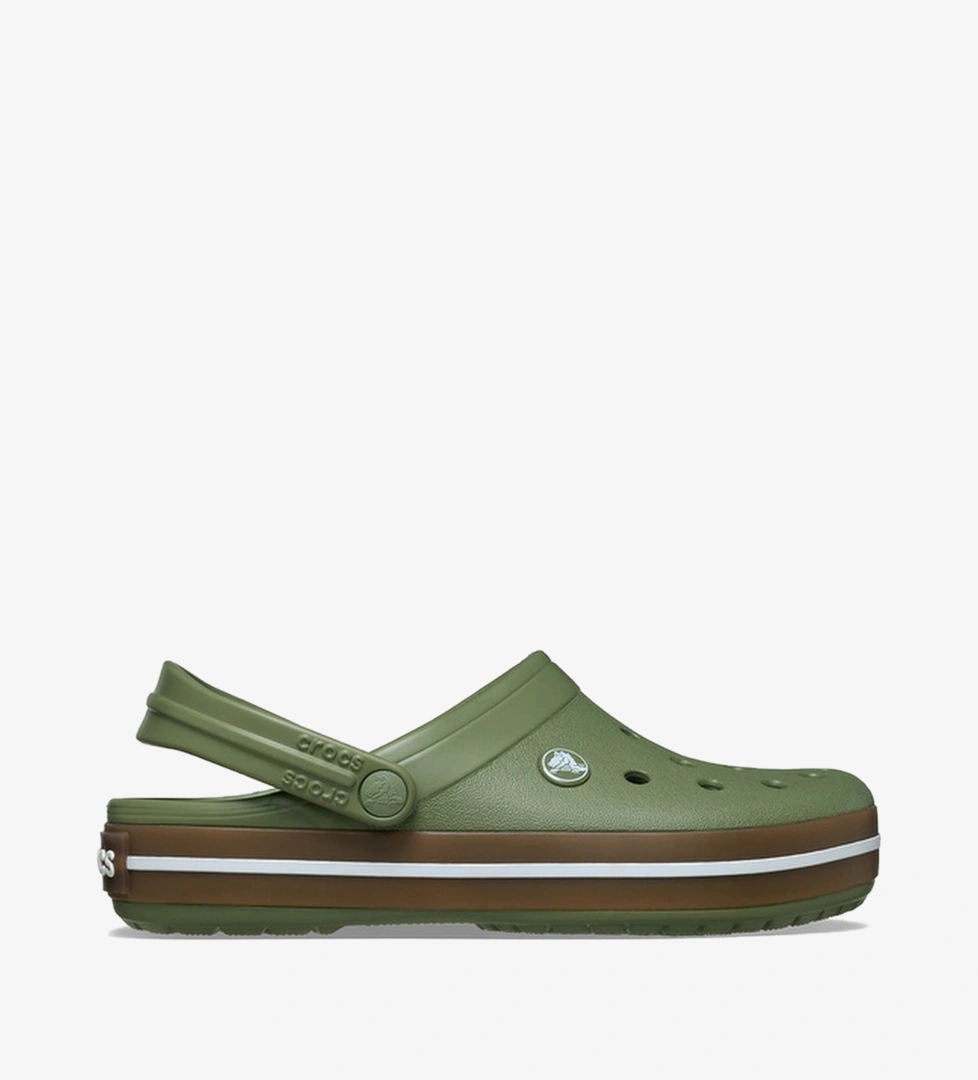 Crocs Crocband Gum Clog Erkek Yeşil Terlik
