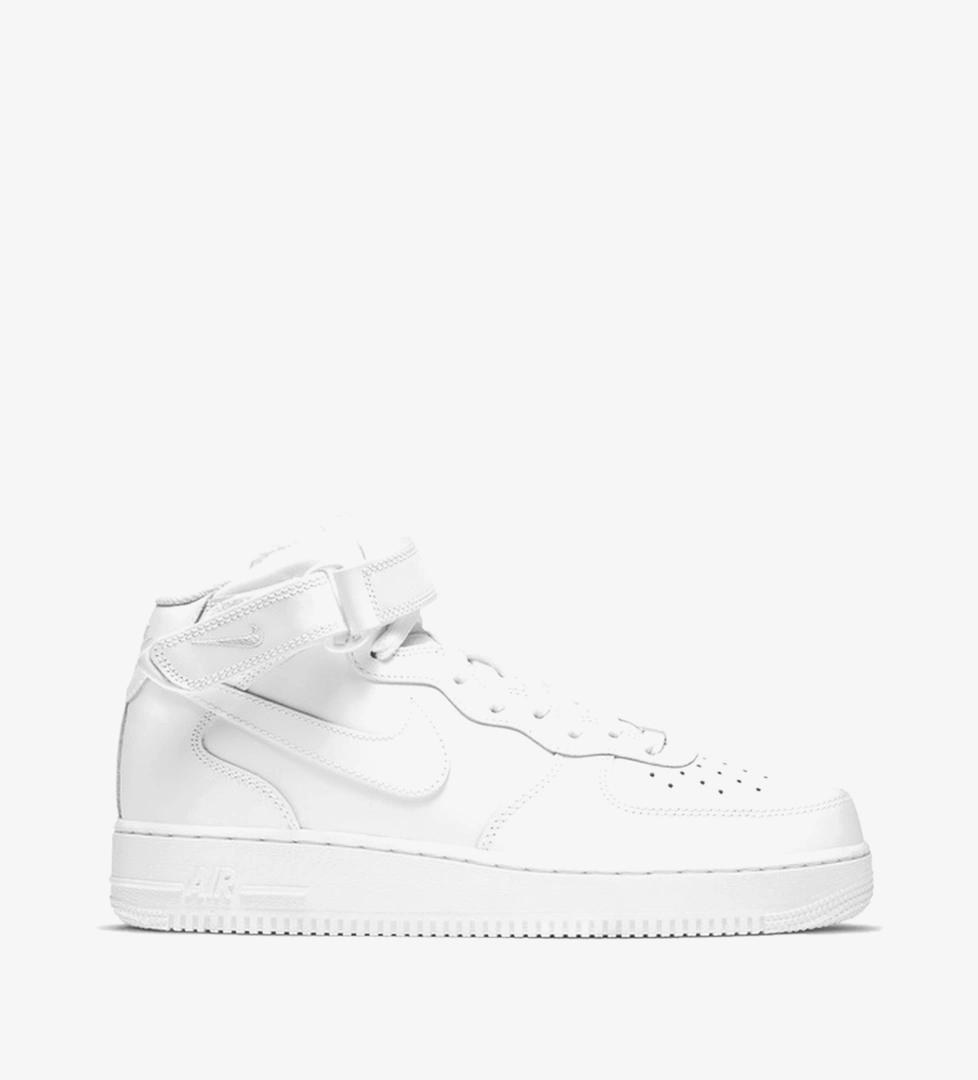 Nike Air Force 1 Mid '07 Erkek Beyaz Spor Ayakkabı