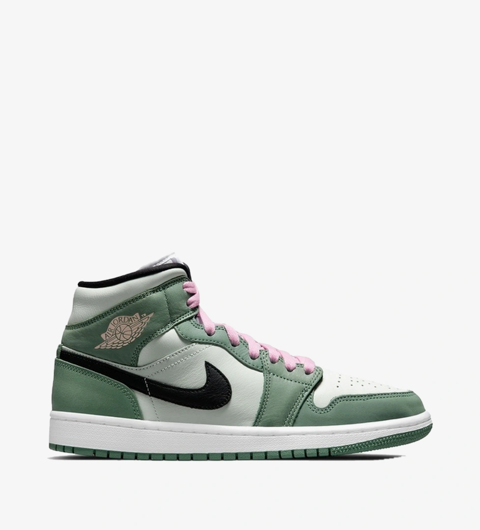 Jordan Air Jordan 1 Mid SE Kadın Yeşil Spor Ayakkabı