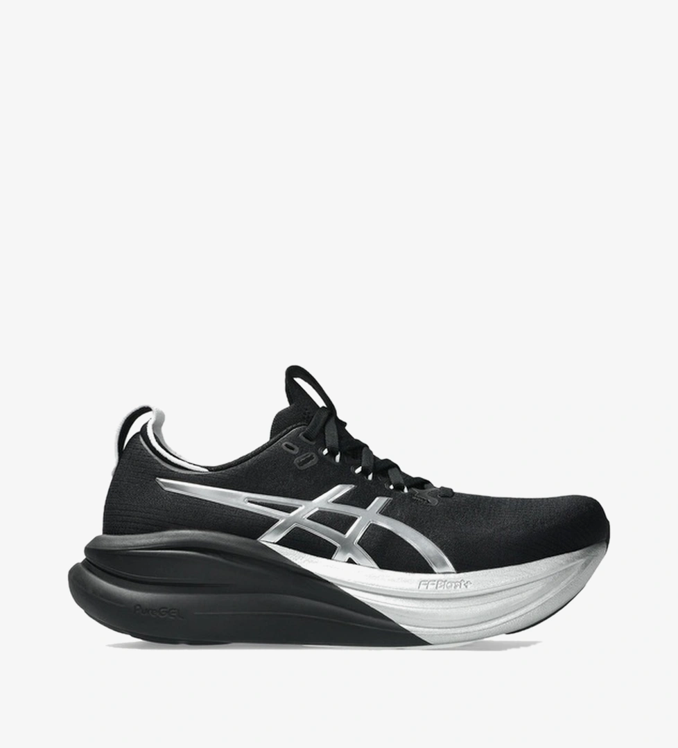 Asics Gel-Nimbus 28 Platinum Kadın Siyah Koşu Ayakkabısı