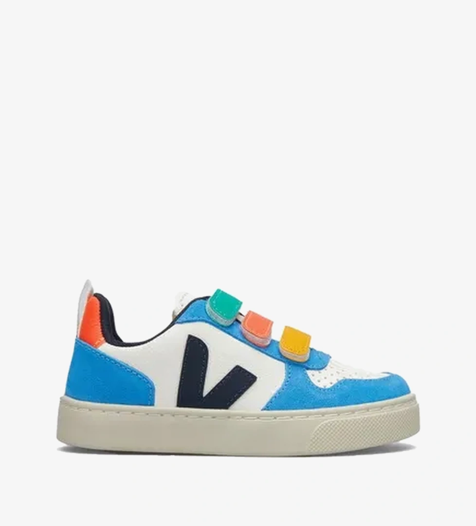 Veja Small V-10 Chromefree Leather Çocuk Renkli Sneaker