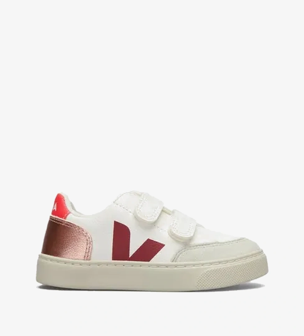 Veja Small V-12 Chromefree Leather Çocuk Renkli Sneaker