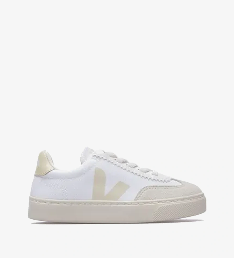 Veja Volley Elastic Laces Çocuk Beyaz Sneaker