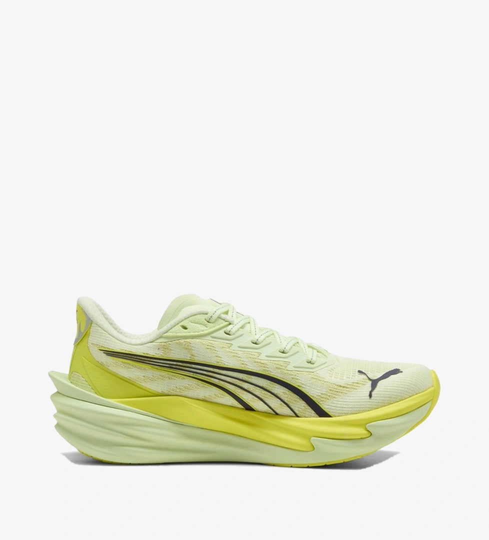 Puma Deviate Nitro 4 Kadın Sarı Koşu Ayakkabısı