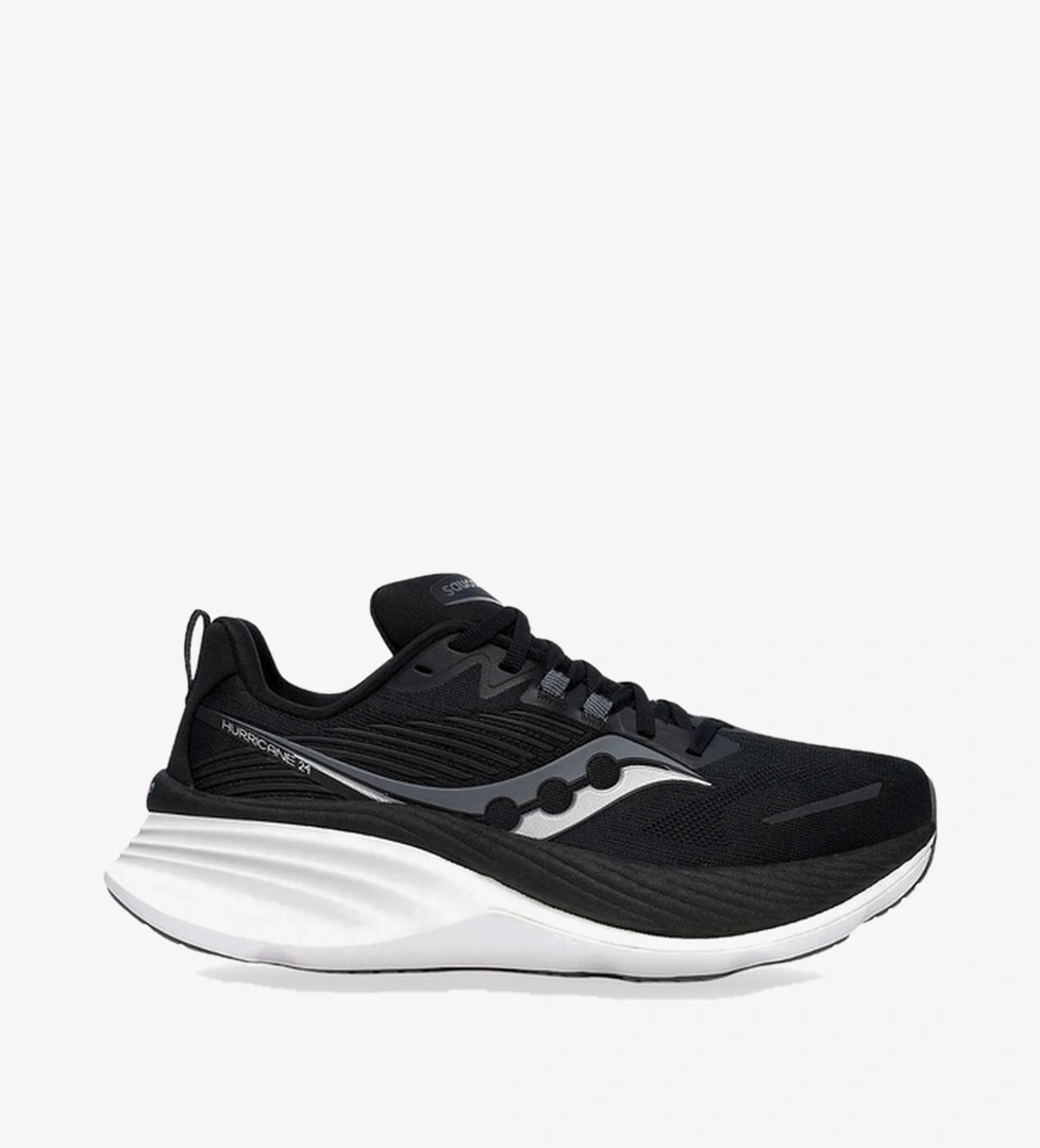 Saucony Hurricane 24 Kadın Siyah Spor Ayakkabı