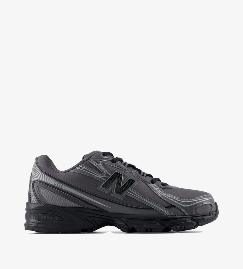 New Balance 740 Unisex Gri Spor Ayakkabı