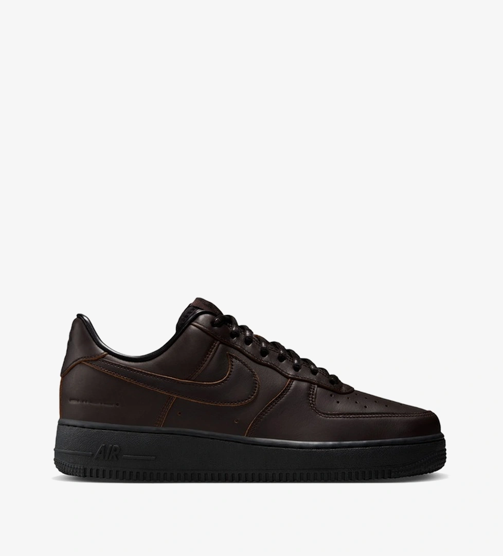 Nike Air Force 1 '07 Premium Erkek Siyah Spor Ayakkabı
