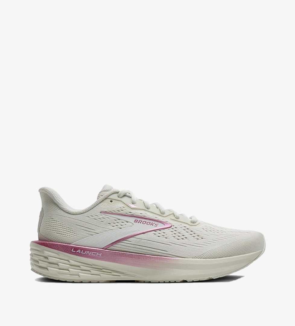 Brooks Launch 12 Kadın Bej Koşu Ayakkabısı
