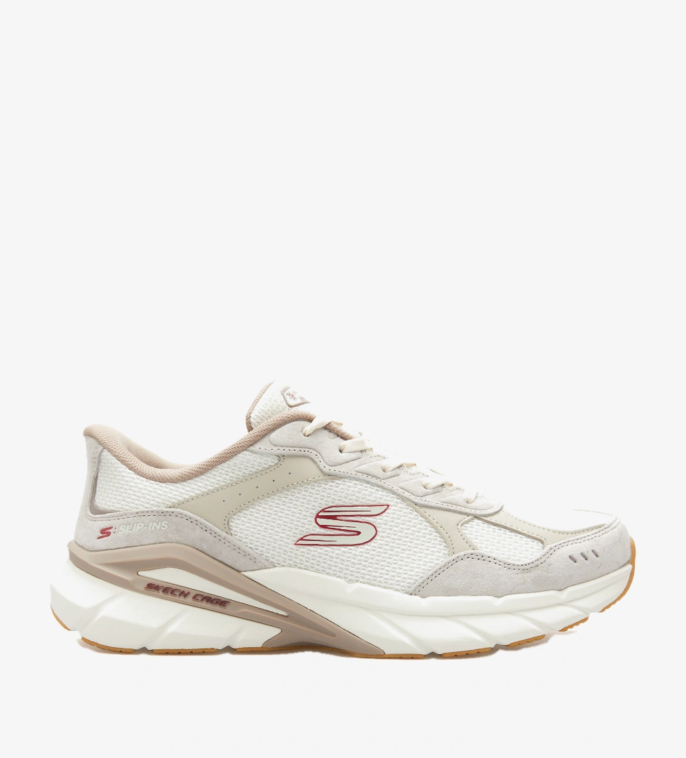 Skechers Skech Cage Erkek Bej Spor Ayakkabı