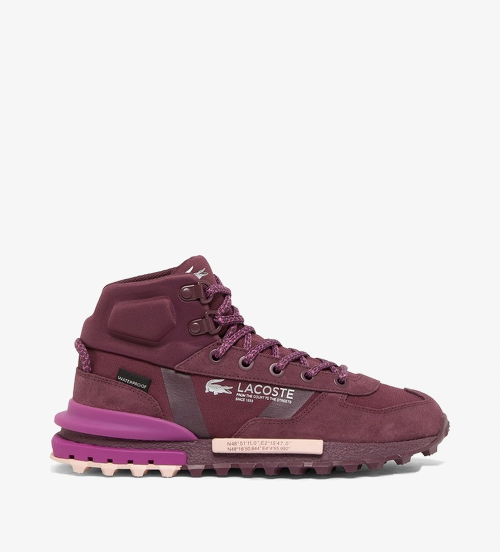 Lacoste Elite Active Winter Mid Kadın Bordo Bot