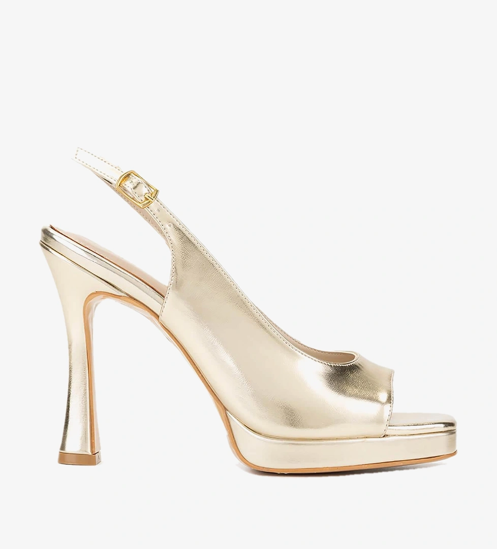 Tamer Tanca Lame Tamer Tanca Vegan Kadın Topuklu Ayakkabı