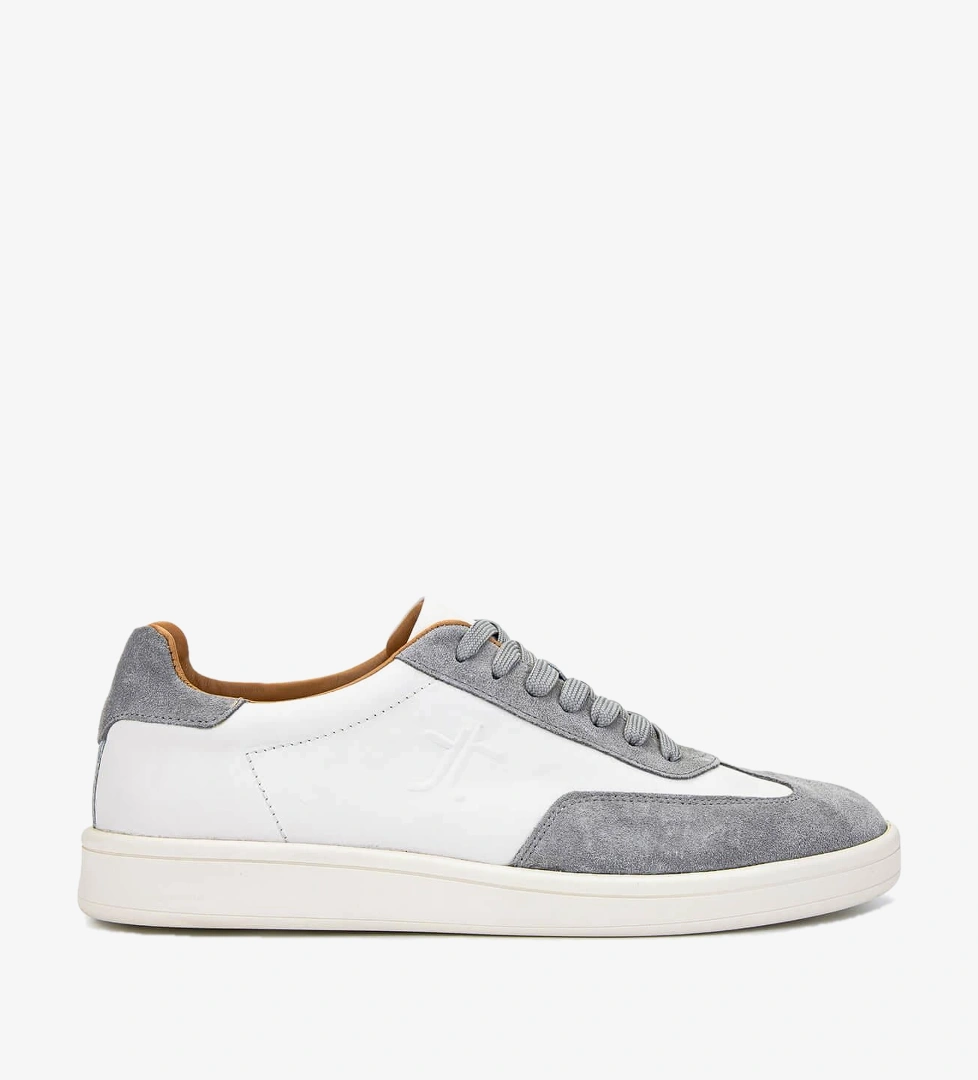 Tamer Tanca Vizon Tamer Tanca Hakiki Erkek Deri Sneakers Spor Ayakkabı