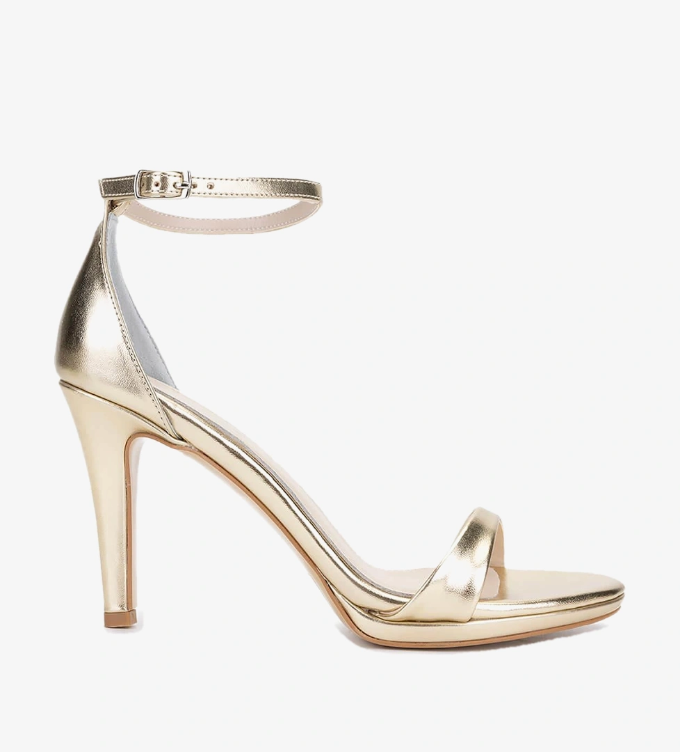 Tamer Tanca Lame Tamer Tanca Vegan Kadın Topuklu Ayakkabı