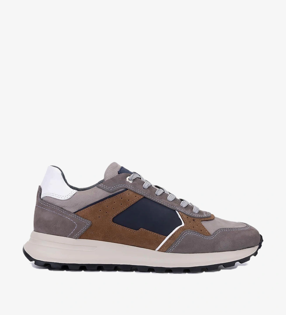 Tamer Tanca Vizon Süet Tamer Tanca Hakiki Deri Erkek Sneakers Spor Ayakkabı