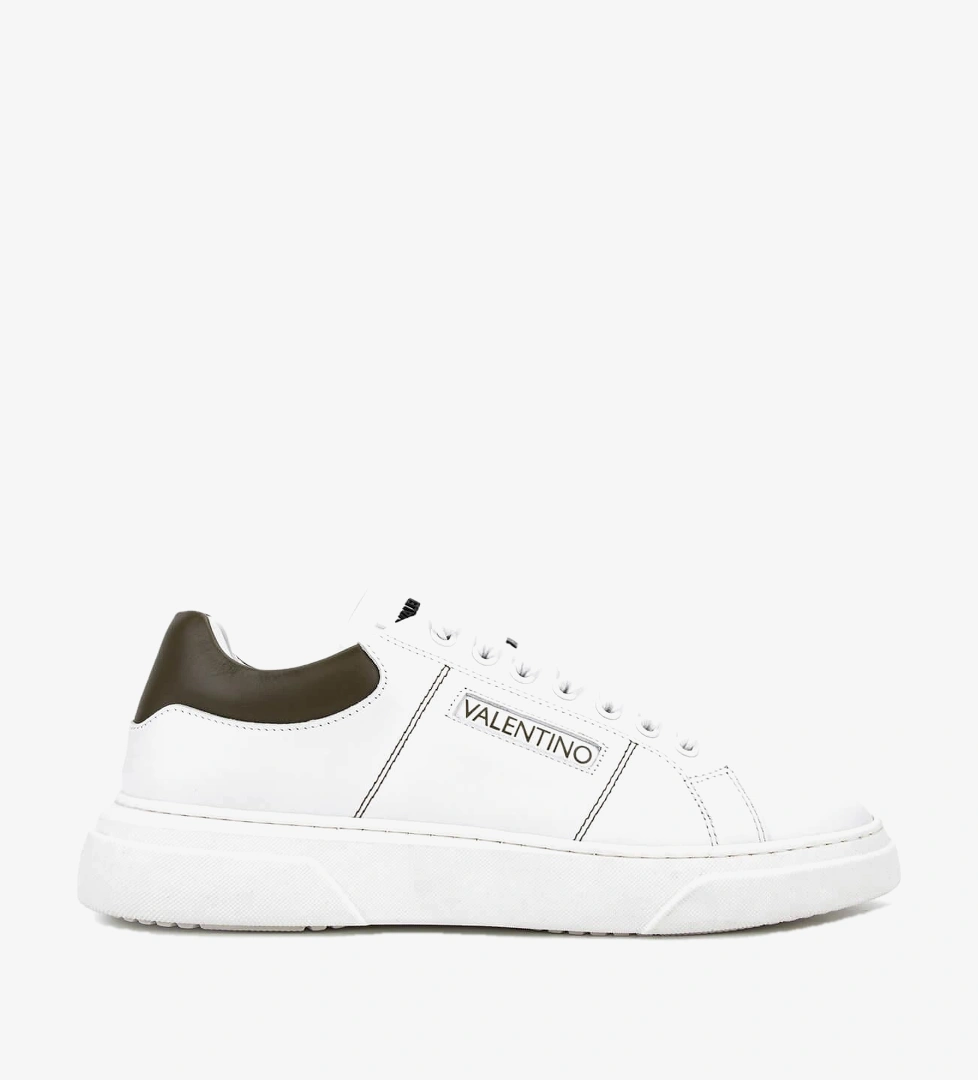 Mario Valentino Unisex Hakiki Deri Beyaz Sneakers & Spor Ayakkabı