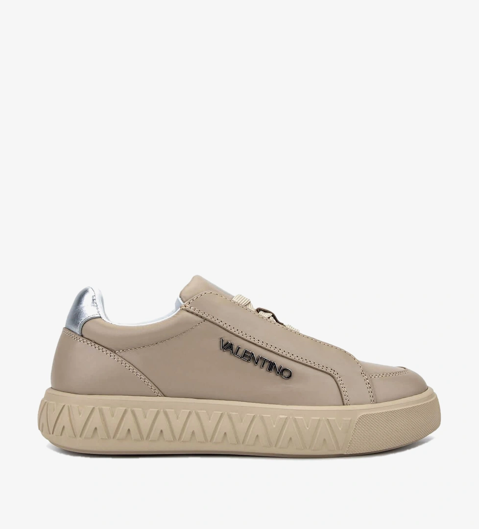 Mario Valentino Kadın Hakiki Deri Bej Sneakers & Spor Ayakkabı