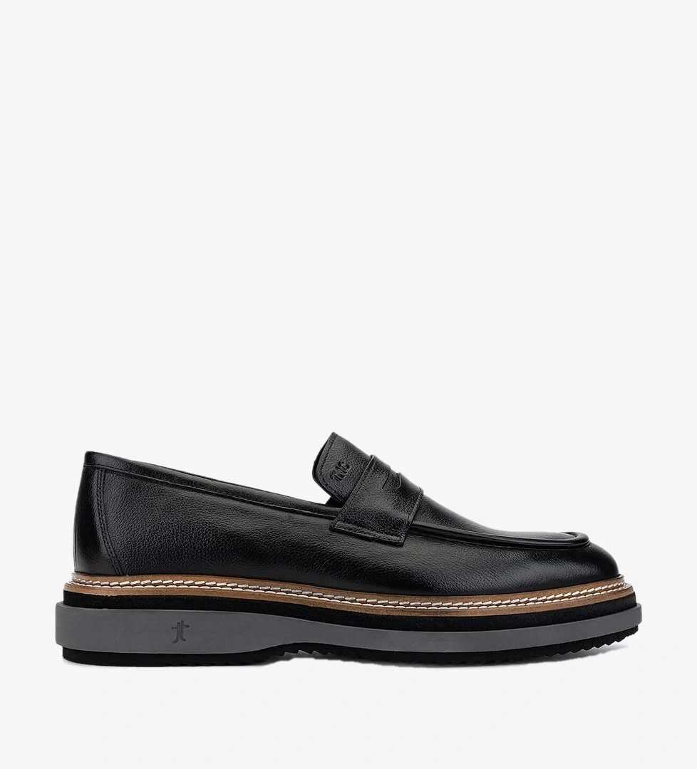 Tamer Tanca Taba Tamer Tanca Hakiki Deri Erkek Loafer Ayakkabı