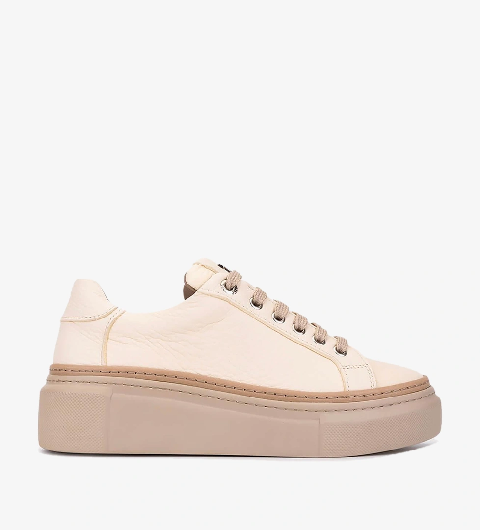 Tamer Tanca Siyah Floter Tamer Tanca Hakiki Kadın Deri Sneakers Spor Ayakkabı