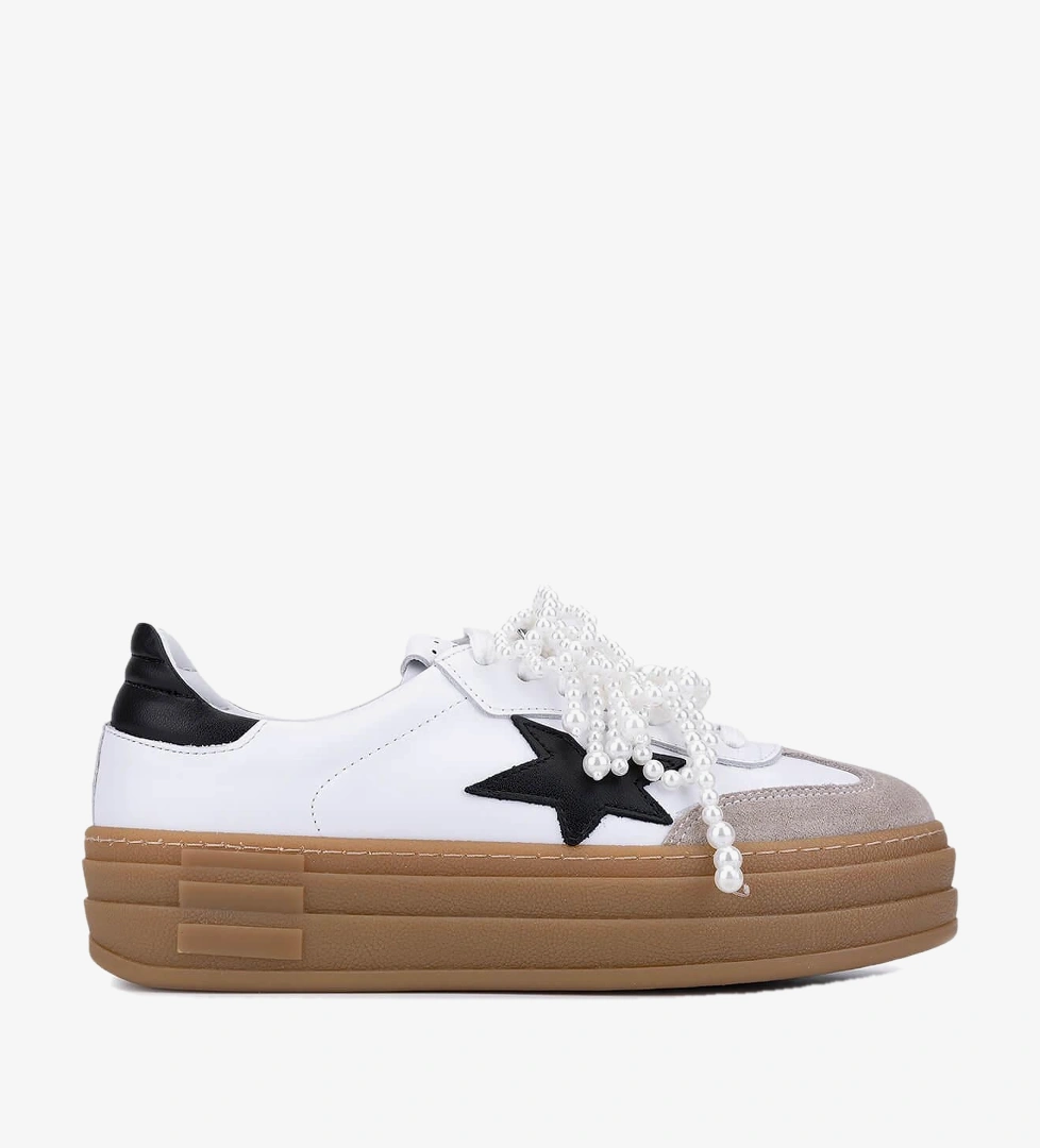 Tamer Tanca Kadın Beyaz Sneakers & Spor Ayakkabı