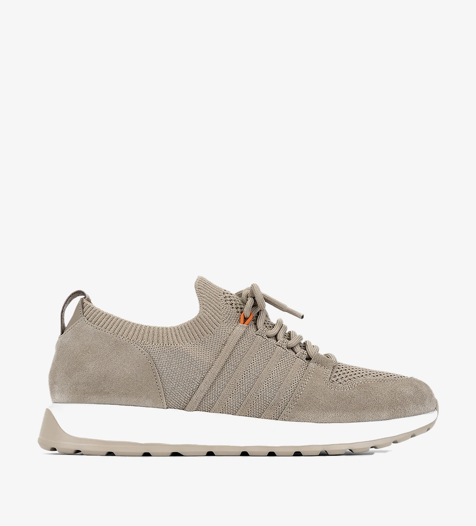Tamer Tanca Erkek Tekstil Bej Süet Sneakers & Spor Ayakkabı