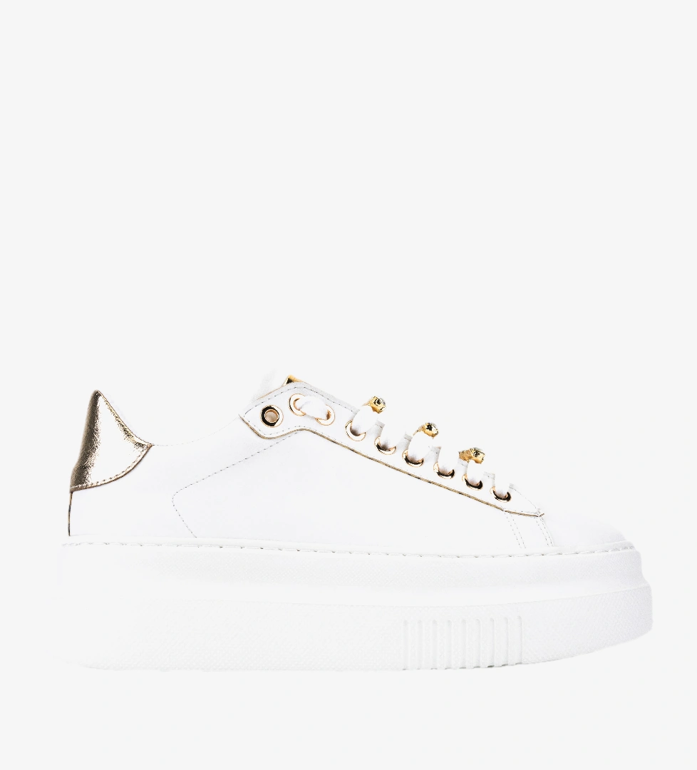 Tamer Tanca Kadın Suni Deri Beyaz Sneakers & Spor Ayakkabı