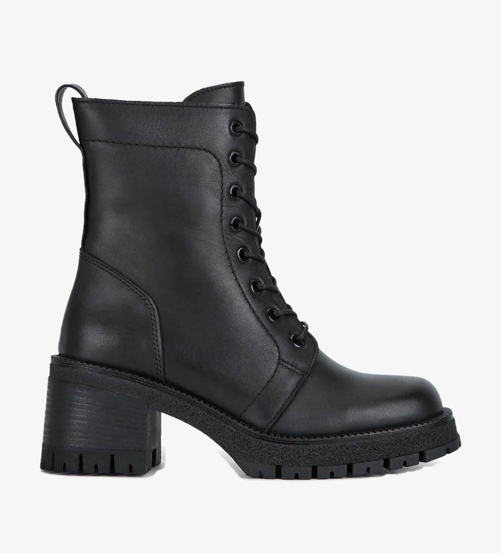 Tamer Tanca Siyah Süet Tamer Tanca Hakiki Deri Kadın Casual Bot