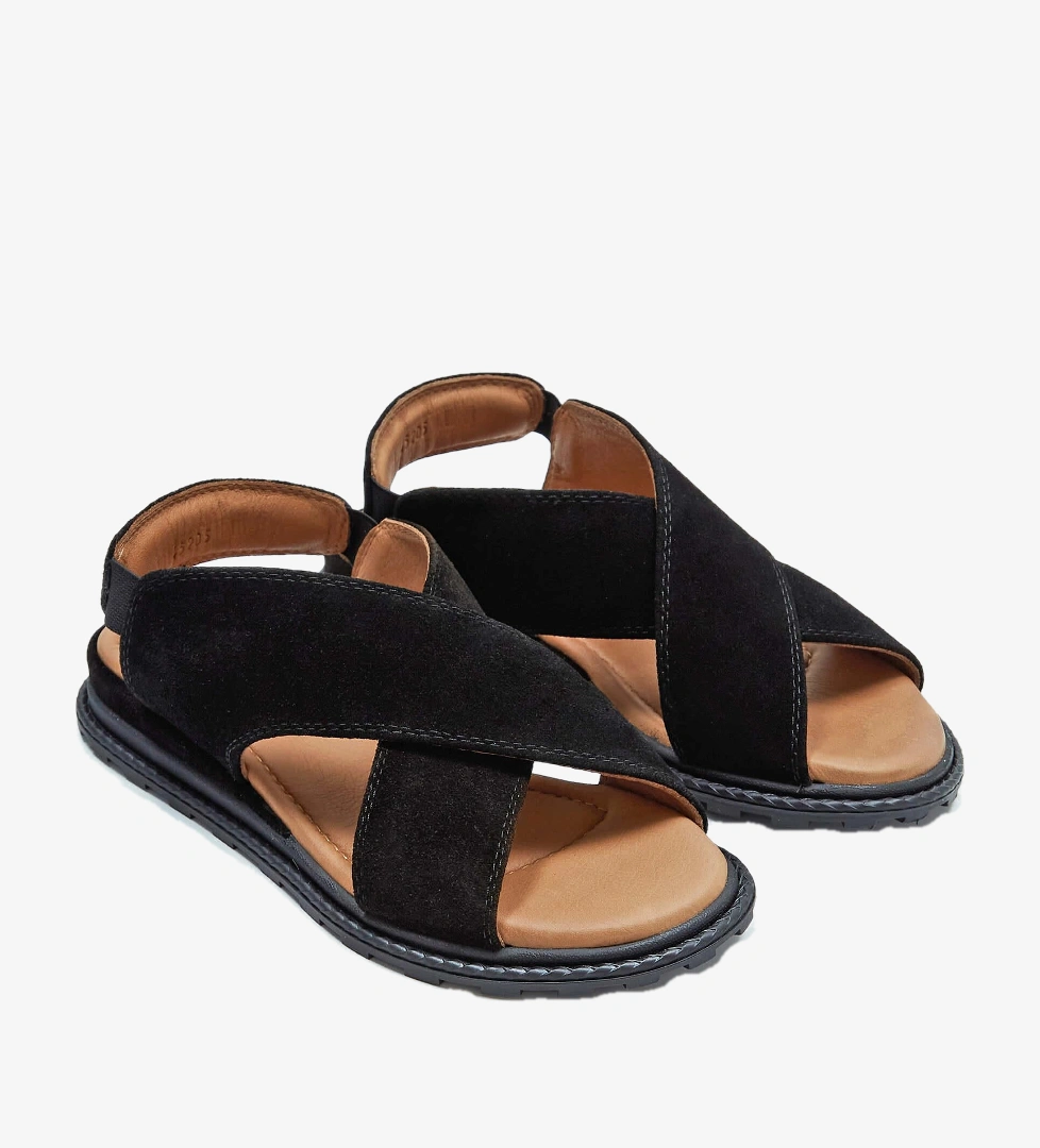 Tamer Tanca Bej Tamer Tanca Vegan Kadın Düz Sandalet