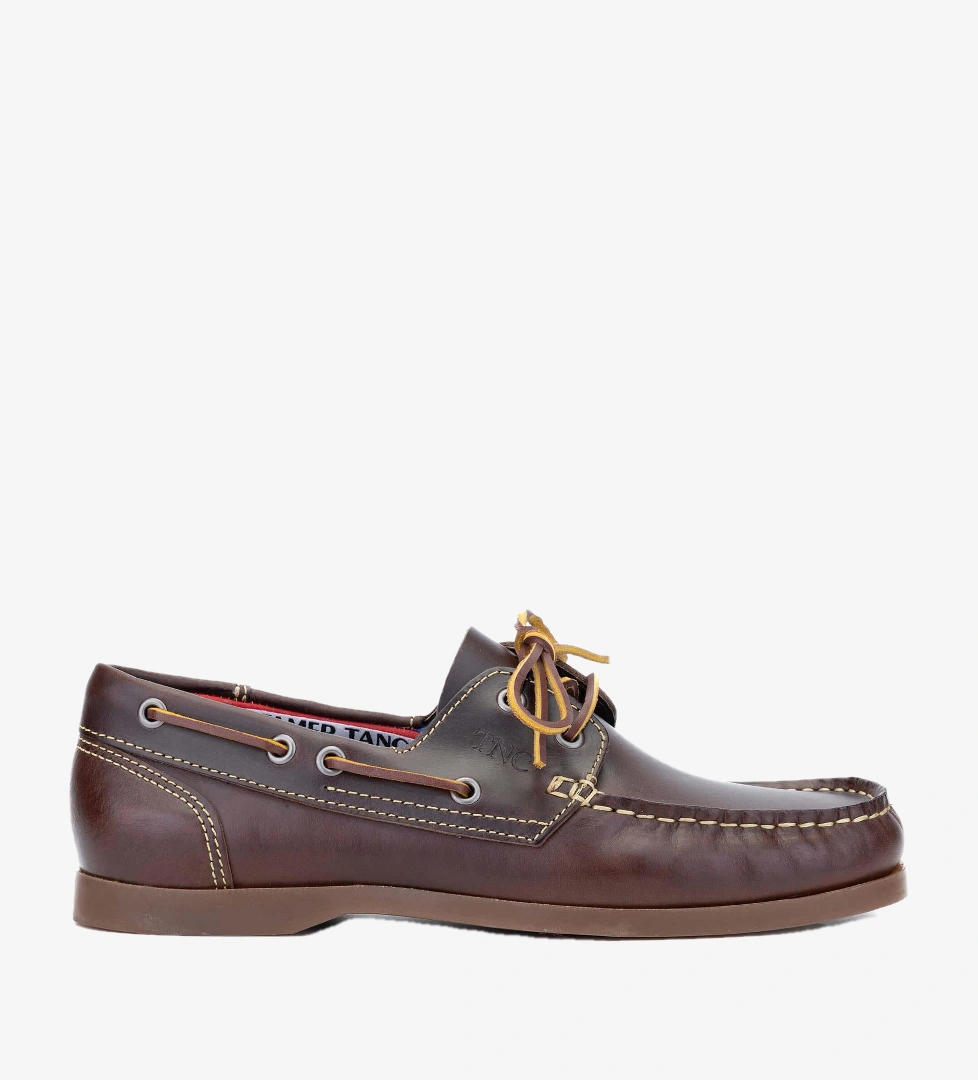 Tamer Tanca Bordo Lacivert Tamer Tanca Hakiki Erkek Deri Casual Ayakkabı