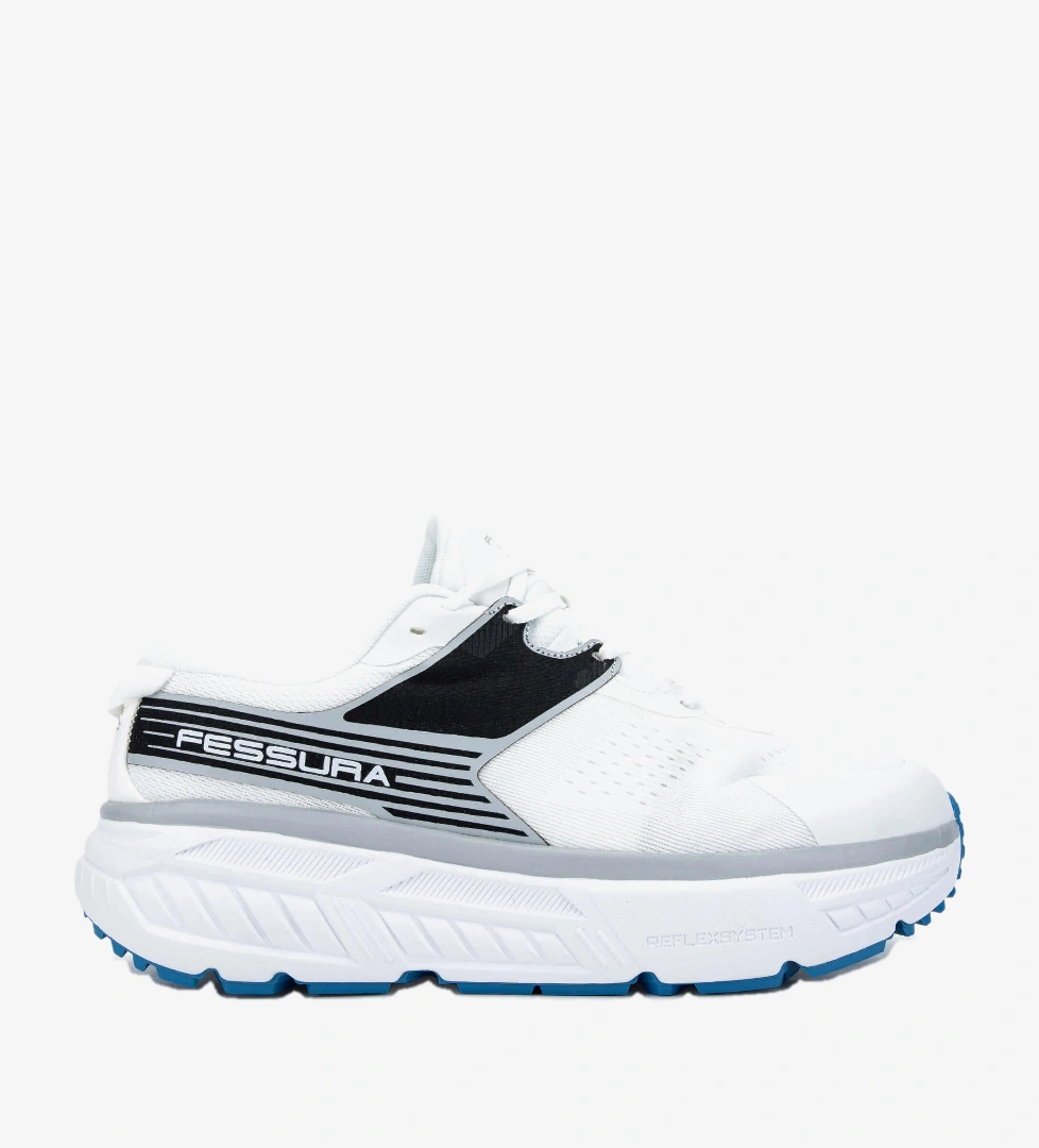 Fessura Erkek Tekstil Beyaz/Siyah Sneakers & Spor Ayakkabı