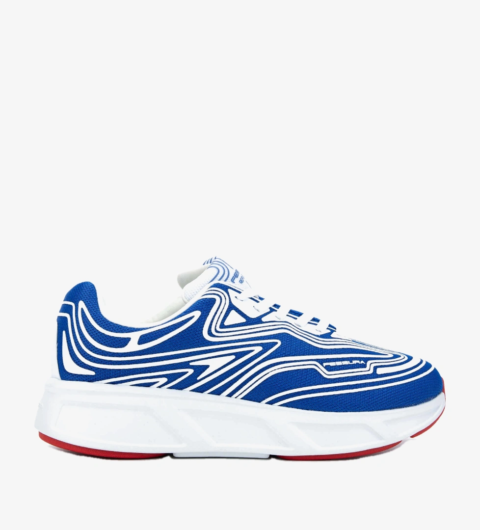 Fessura Erkek Tekstil Mavi/Beyaz Sneakers & Spor Ayakkabı