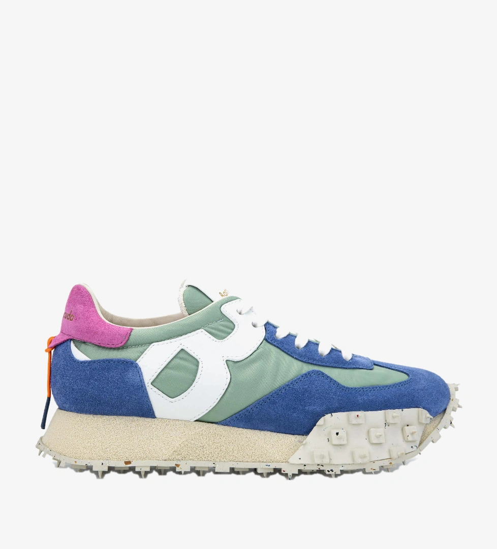 Barracuda Kadın Tekstil Deri Lacivert/Yeşil Sneakers & Spor Ayakkabı