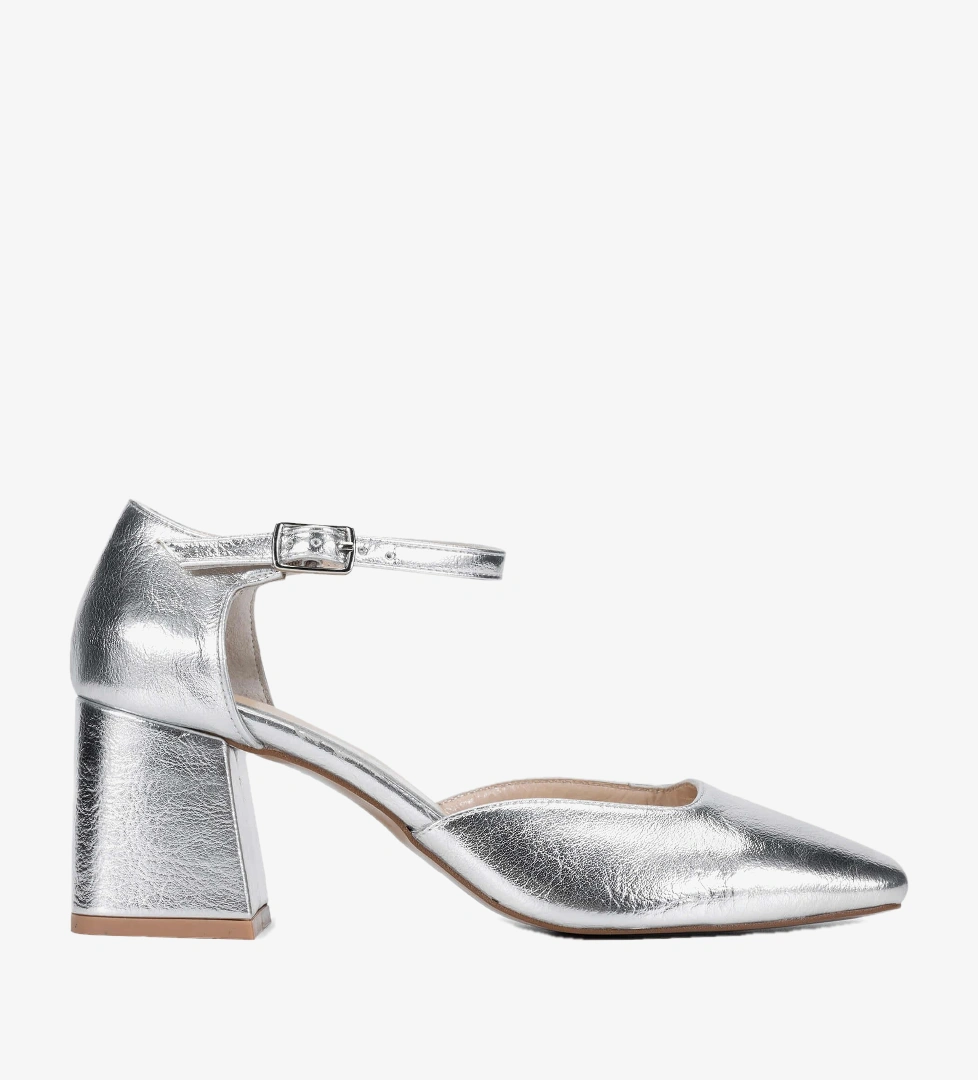 Tamer Tanca Altın Tamer Tanca Vegan Kadın Topuklu Ayakkabı