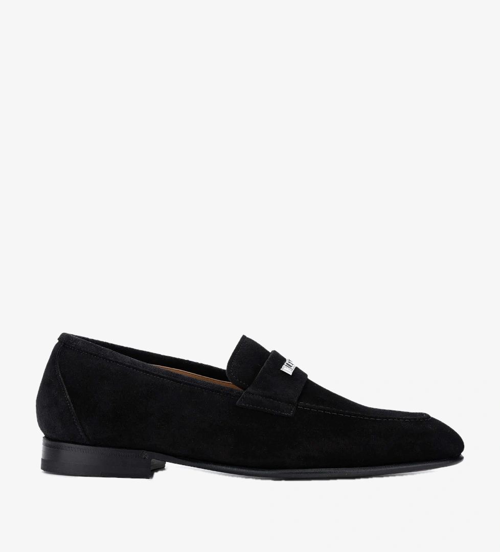 Valentino Siyah Süet Valentino Hakiki