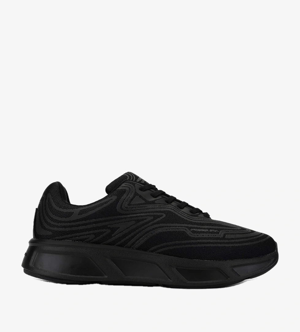 Fessura Erkek Tekstil Siyah Sneakers & Spor Ayakkabı