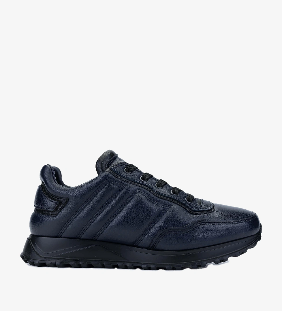 Fabi Erkek Hakiki Deri Lacivert Sneakers & Spor Ayakkabı