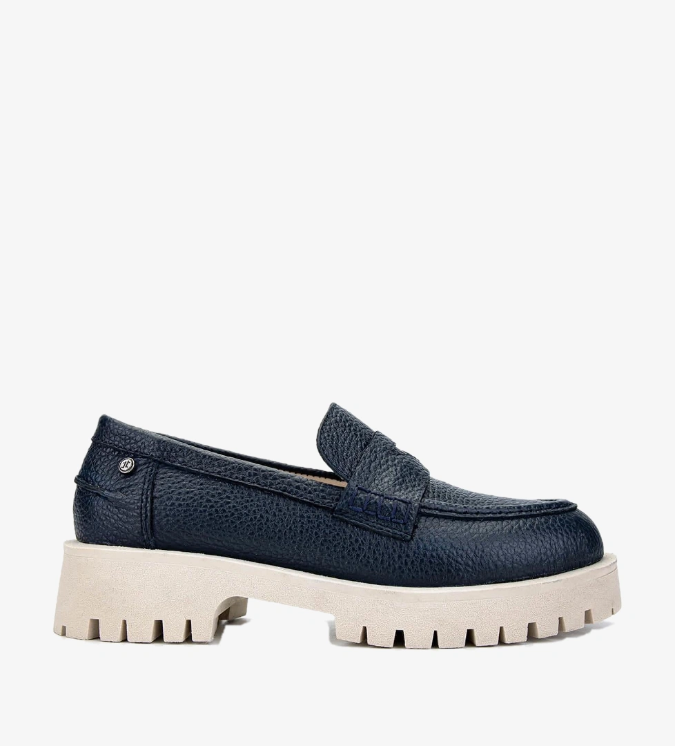 Tamer Tanca Vizon Floter Tamer Tanca Hakiki Deri Kadın Loafer Ayakkabı