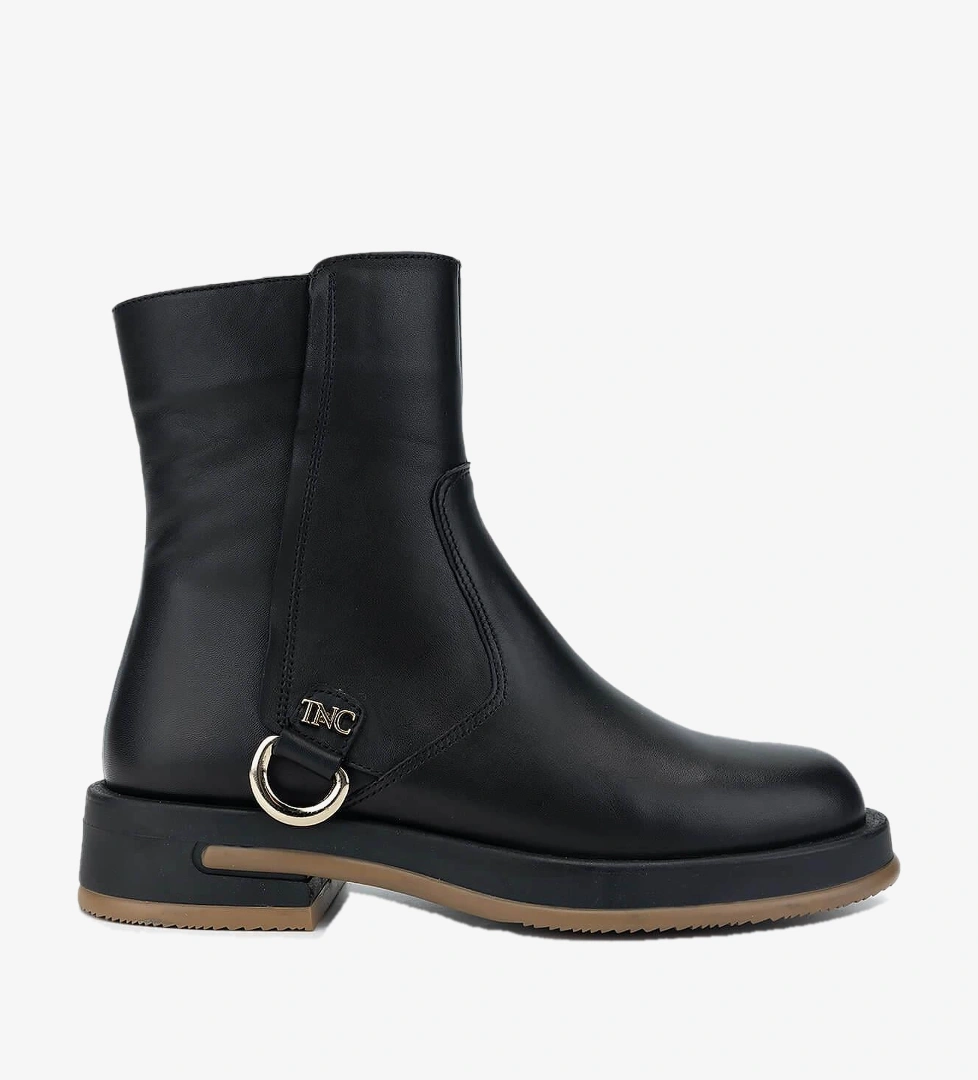 Tamer Tanca Siyah Süet Tamer Tanca Hakiki Deri Kadın Casual Bot