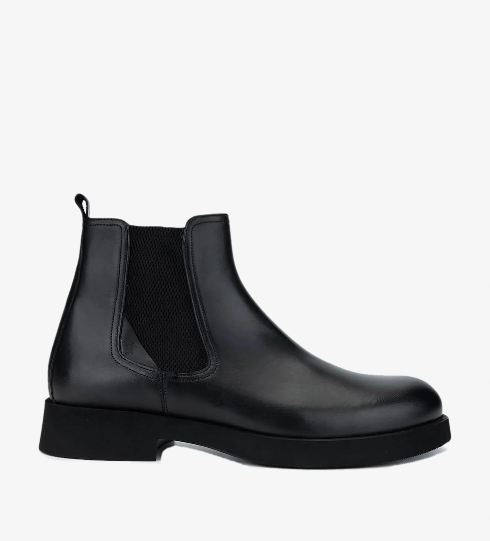 Tamer Tanca Gri Tamer Tanca Hakiki Erkek Deri Casual Bot