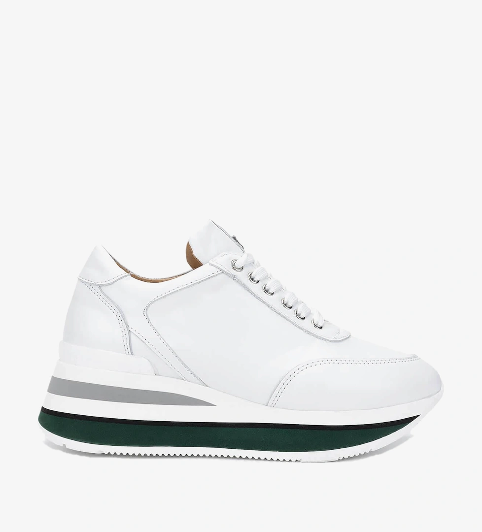 Tamer Tanca Kadın Hakiki Deri Beyaz Sneakers & Spor Ayakkabı
