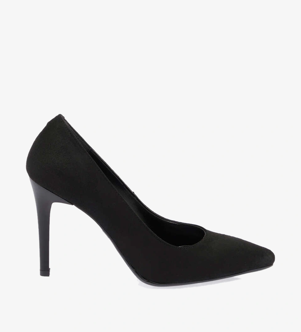 Tergan Siyah Tergan Vegan Stiletto