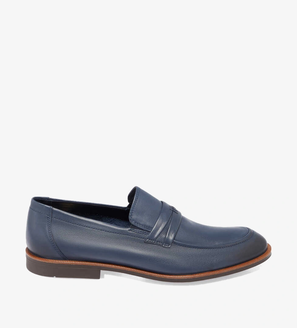 Mavi Hakiki Deri Erkek Loafer - E24I1AY56681-I1Z