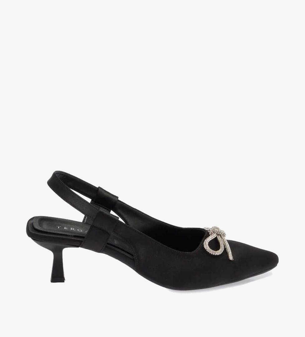 Tergan Siyah Tergan Tekstil Stiletto