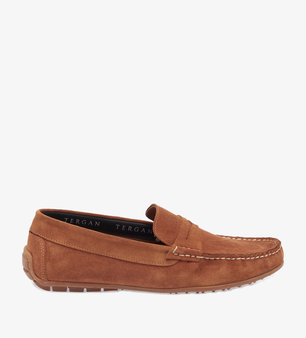 Taba Hakiki Süet Deri Erkek Loafer - E25I1AY57298-K59