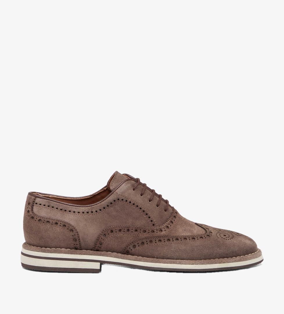 Vizon Hakiki Süet Deri Erkek Loafer - E26I1AY57684-T86