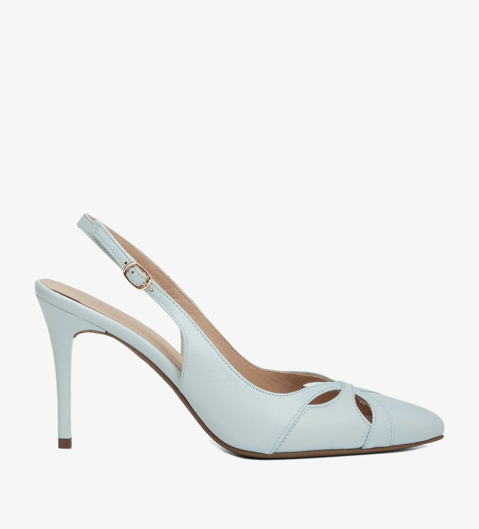 Mavi Hakiki Deri Kadın Stiletto - K26Y1AY68386-N5O
