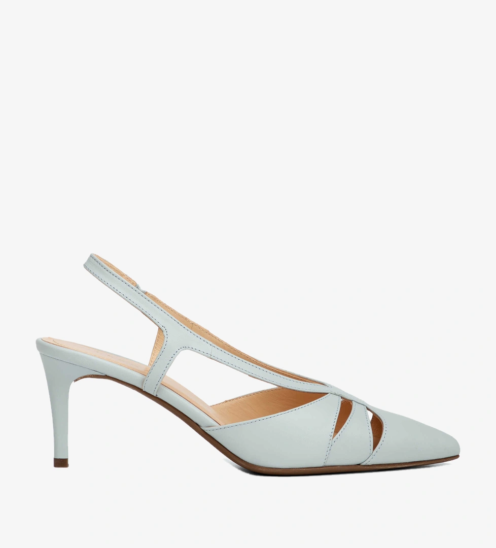 Mavi Hakiki Deri Kadın Stiletto - K26Y1AY68389-J61