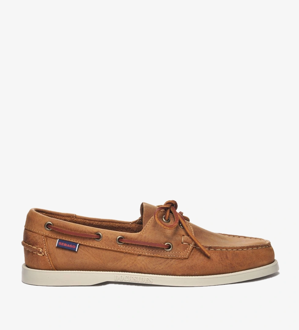 Sebago Docksides Portland Crazy Horse Erkek Deri Ayakkabı