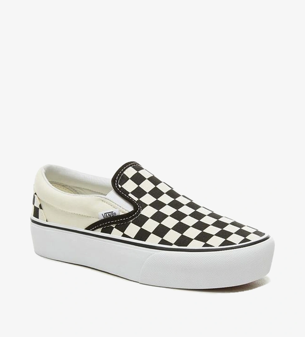 Vans Classic Slip-On Platform VN00018EBWW1 Beyaz Günlük Sneaker