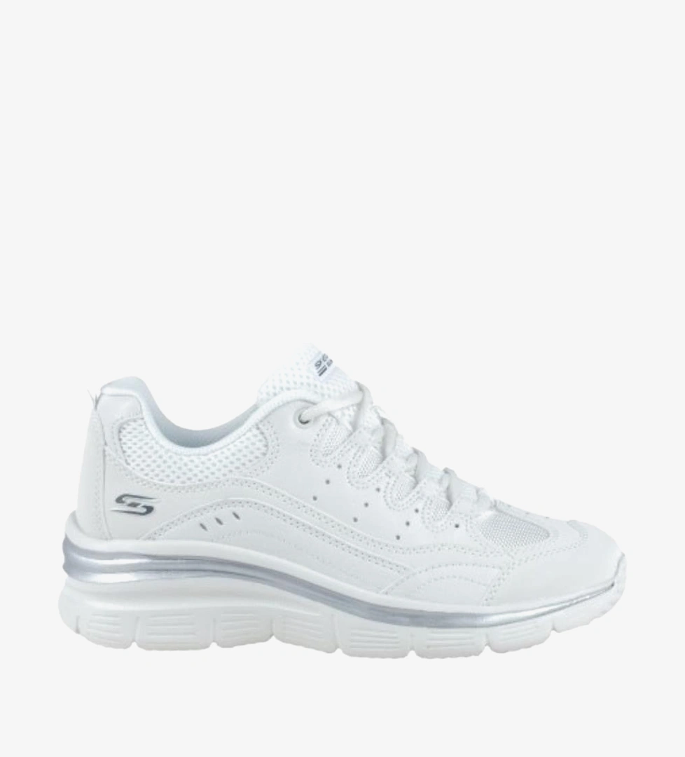 Skechers Fashion Fit 896295TK-OFWT Beyaz Günlük Sneaker